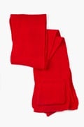 Red Pocket Knit Scarf Photo (3)