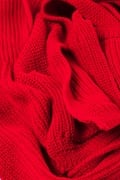 Red Pocket Knit Scarf Photo (1)