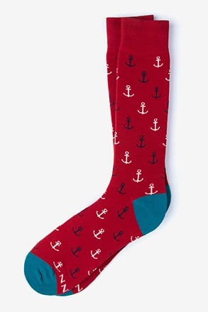 _Anchor Red Sock_