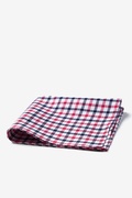 Benniton Red Pocket Square Photo (1)