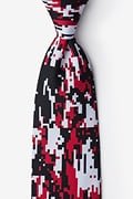 Digital Camo Red Tie Photo (0)