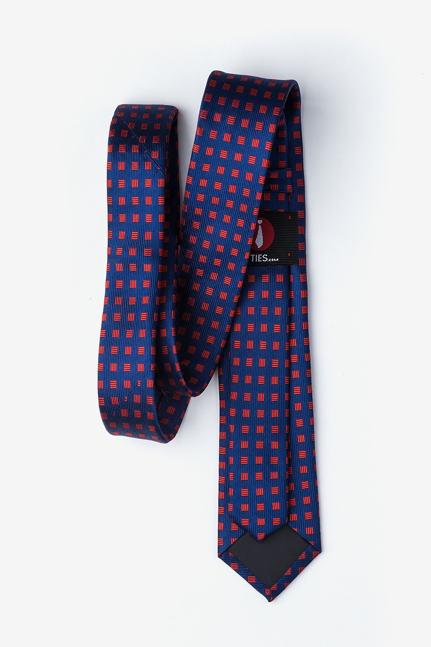 Red Silk Flores Tie Skinny Tie | Ties.com
