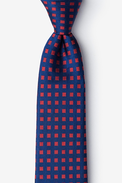 Red Silk Flores Tie Tie | Ties.com