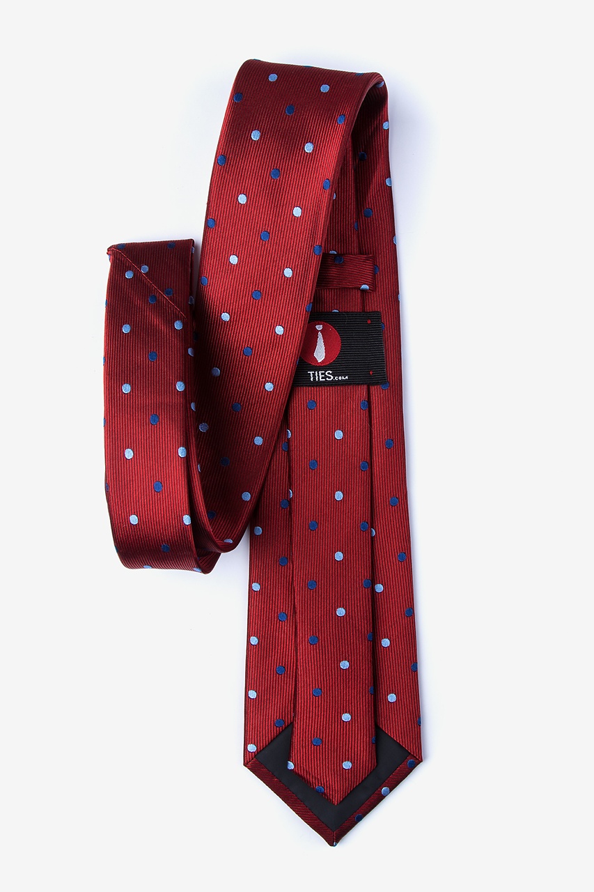 Red Silk Grizzly Tie | Ties.com