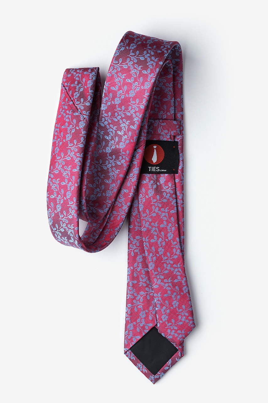 Red Silk Kauai Skinny Tie | Ties.com