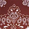 Red Silk Paisley Pocket Square