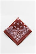 Paisley Pocket Square Red Pocket Square Photo (0)