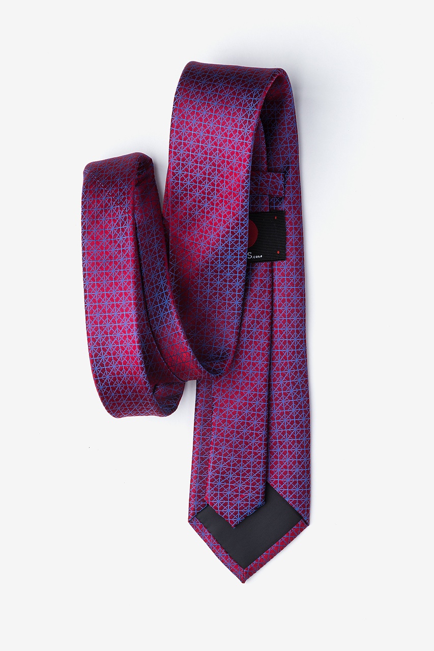 Red Silk Panay Extra Long Tie | Ties.com