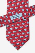 Republican Elephants Red Tie Photo (2)