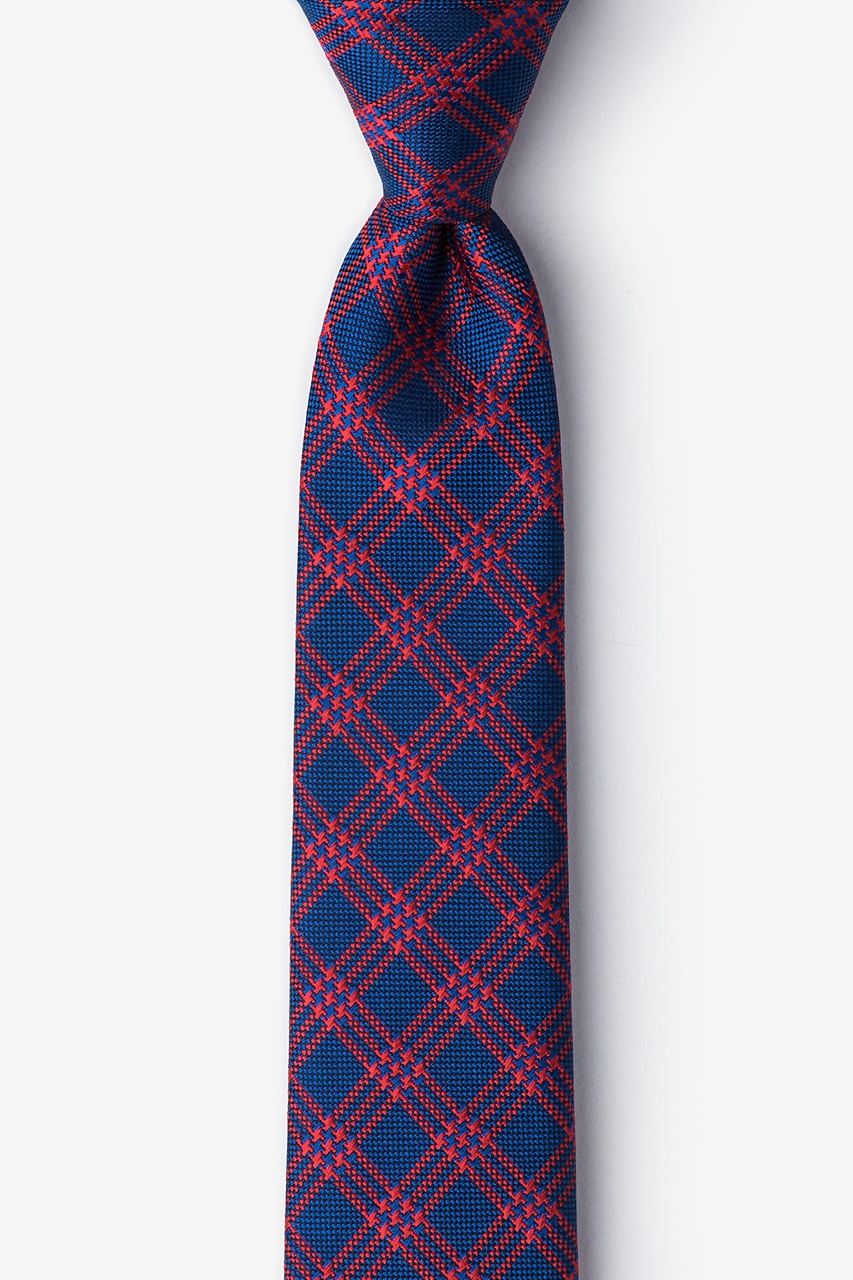 Red Silk Santorini Skinny Tie | Ties.com