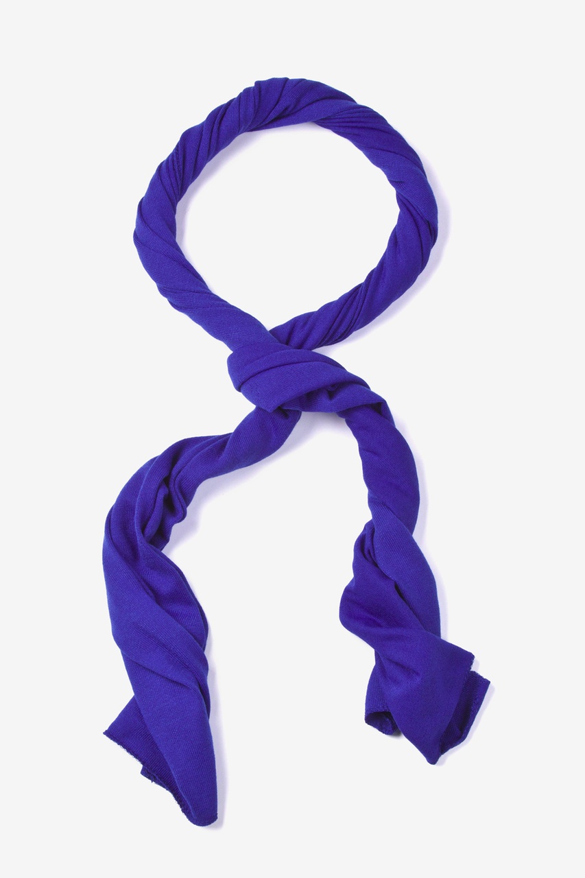 Mens Royal Blue Dakota Scarf | Knit Scarves For Men | Scarves.com