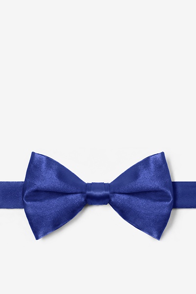 Royal Blue Silk Royal Blue Pre-Tied Bow Tie | Ties.com