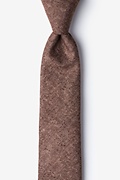 Yuma Rust Skinny Tie Photo (0)