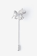 Pegasus Silver Lapel Pin Photo (0)