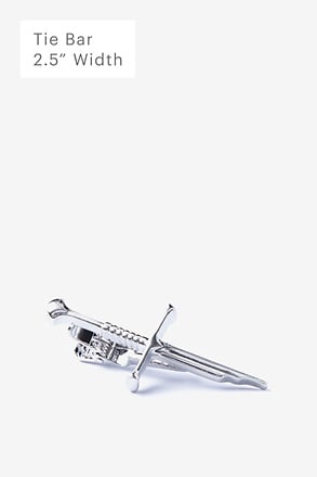 _Shattered Great Sword Silver Tie Bar_