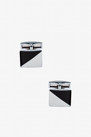 Simplicity Silver Cufflinks