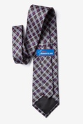 Mackenzie Plaid Silver Tie Photo (1)