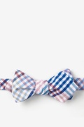 Wilkson Sky Blue Diamond Tip Bow Tie Photo (0)