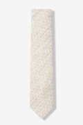 Tan Tangent Tan/taupe Skinny Tie Photo (0)