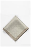 Polkadot Pocket Square Tan/taupe Pocket Square Photo (0)