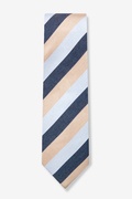 Woodland Tan/taupe Extra Long Tie Photo (0)