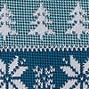 Teal Microfiber Less Ugly Christmas Sweater