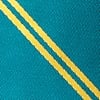 Teal Microfiber Ship Stripe