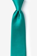 Teal Silk Tie for Men | Solid Neckties Collection | Ties.com