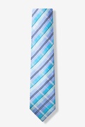 Monroe Turquoise Skinny Tie Photo (0)