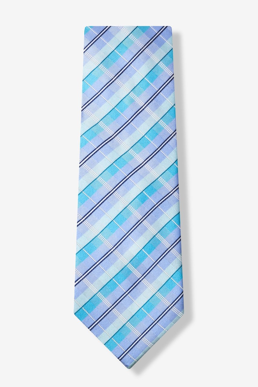 mens turquoise shirt and tie set