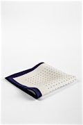 Polkadot Pocket Square White Pocket Square Photo (1)