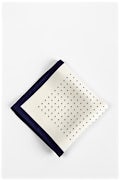 Polkadot Pocket Square White Pocket Square Photo (2)