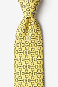 Bit by Bit Yellow Tie Photo (0)