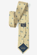 Fleur De Lis Yellow Tie Photo (1)