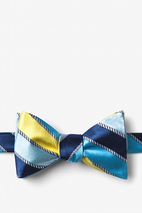 _Know the Ropes Yellow Self-Tie Bow Tie_