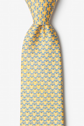 _Scales Of Justice Yellow Tie_