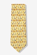 Small Dogs Go to Heaven Yellow Tie Photo (1)