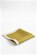 Solid Yellow Pocket Square