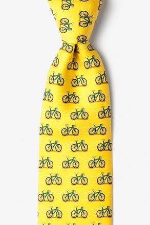 Two Tire-d Yellow Tie